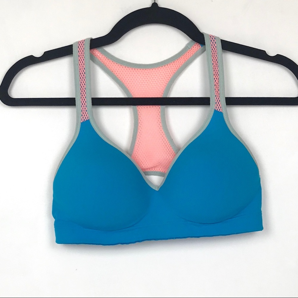 VS PINK Yoga Push Up Bra Sz S